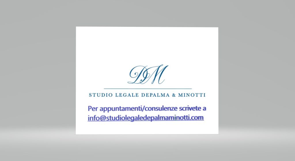 Contatta lo Studio Legale Depalma&Minotti