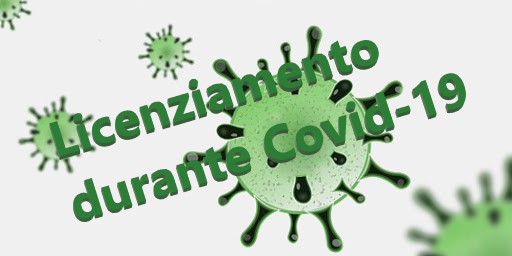 Licenziamento durante Coronavirus